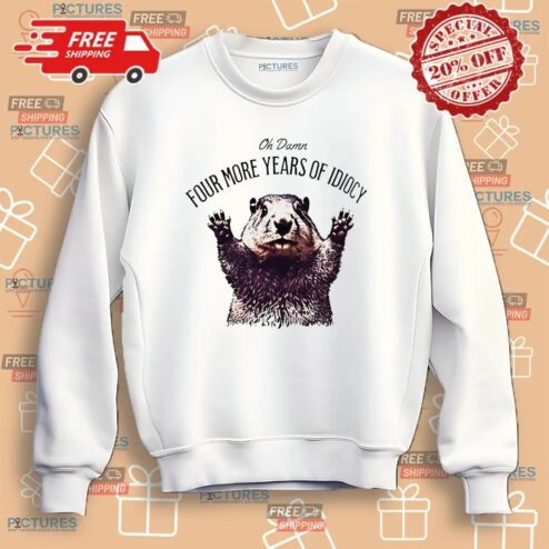 Squirrel Four More Years Of Idiocracy Anti Trump Shirt
