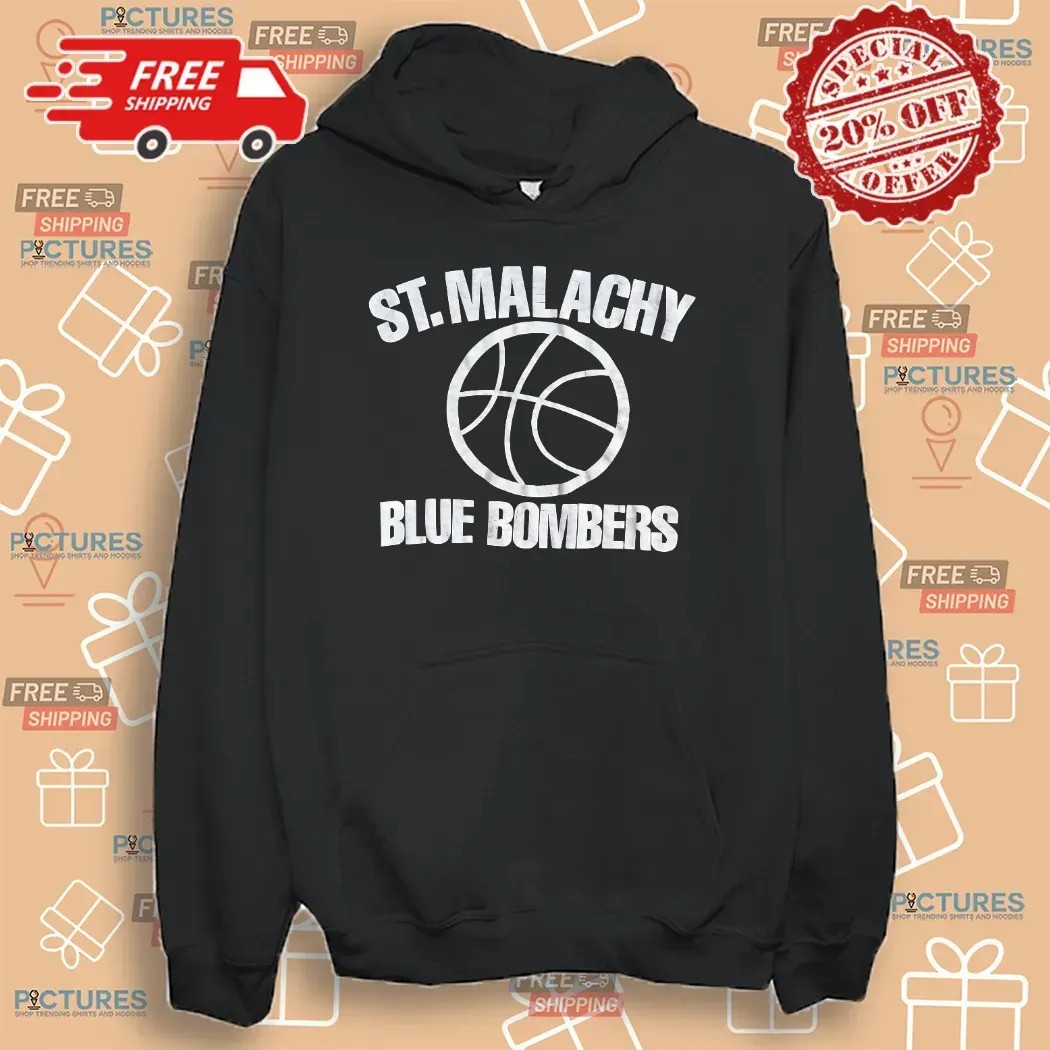 St Malachy Blue Bombers T Shirt St Malachy Blue Bombers T Shirt