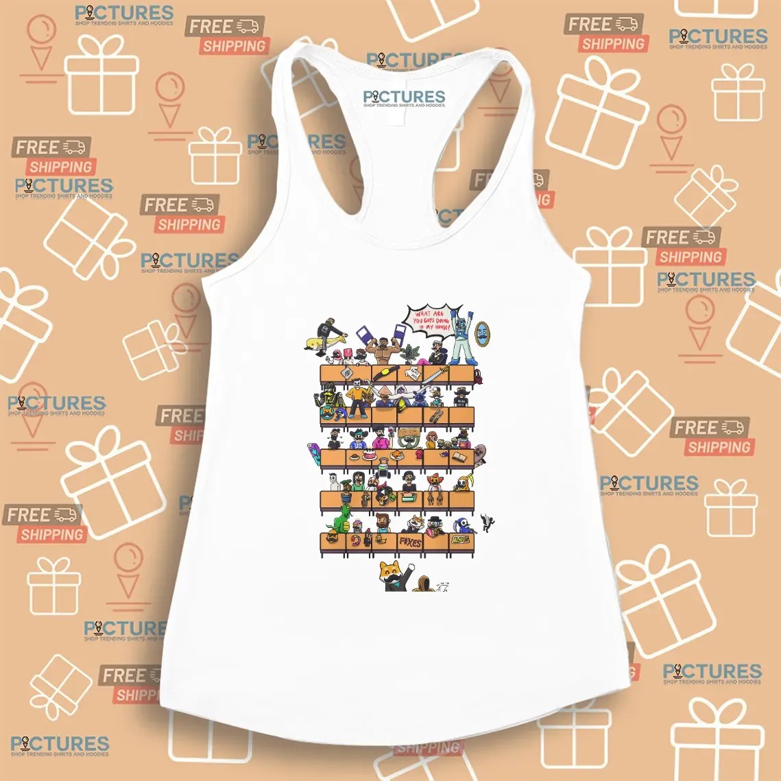 Stash Academy 1st Class What Are You Guys Doing In My House Crypto T Shirt