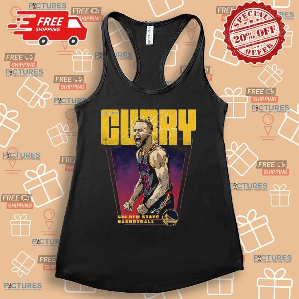 Steph Curry Golden State Warriors Basketball Player Premiere Signature Graphic Shirt