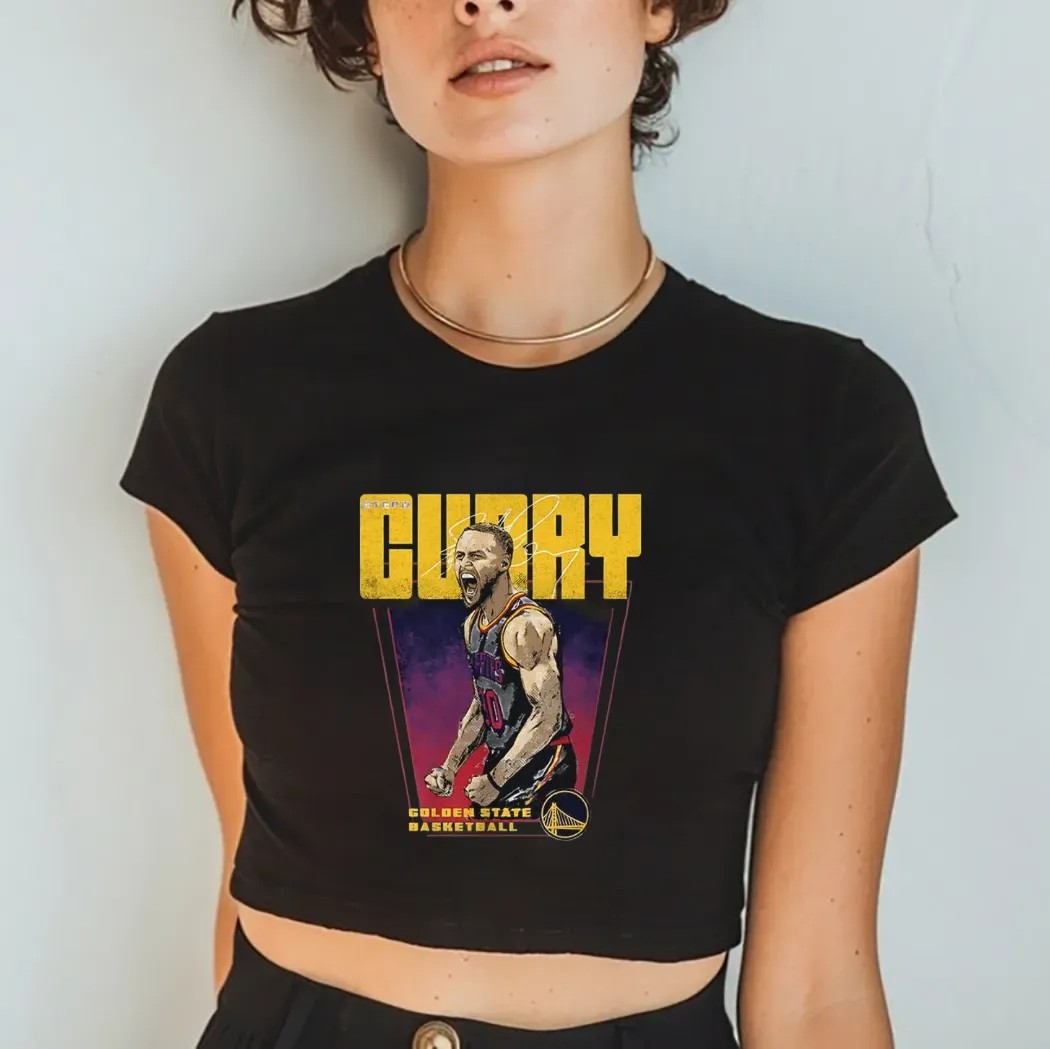 Steph Curry Golden State Warriors Basketball Player Premiere Signature Graphic Shirt