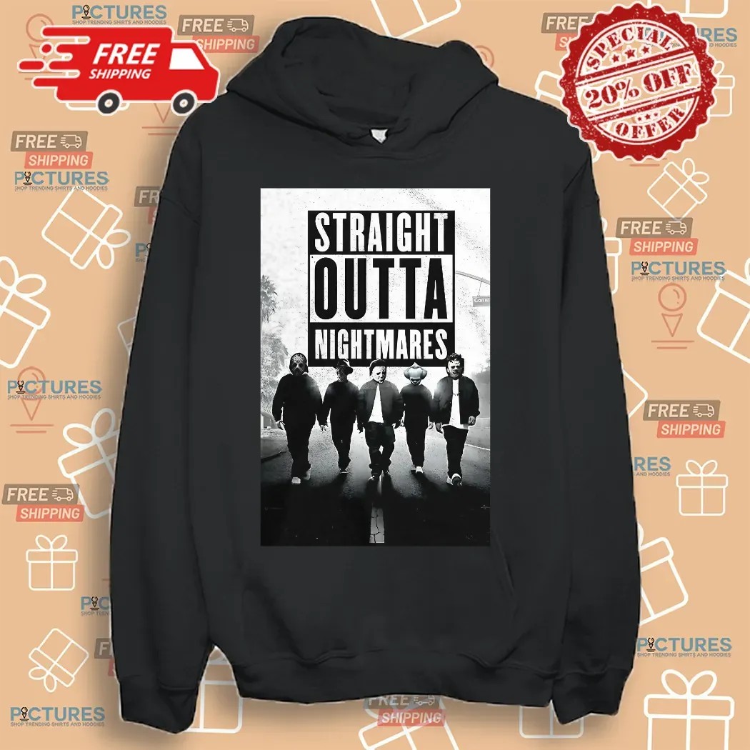 Straight Outta Nightmares Horror Street Shirt Straight Outta Nightmares Horror Street Shirt