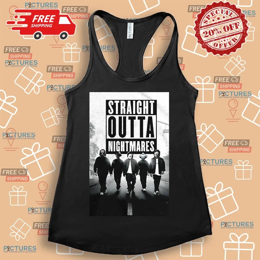 Straight Outta Nightmares Horror Street Shirt Straight Outta Nightmares Horror Street Shirt