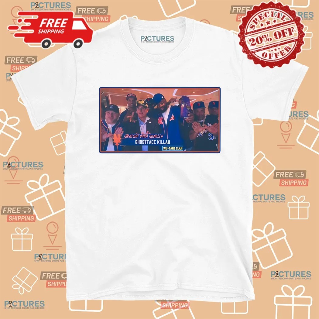 Straight Outta Shaolin Ghostface Killah Steven Cohen Wu-Tang Clan New York Mets Shirt Straight Outta Shaolin Ghostface Killah Steven Cohen Wu-Tang Clan New York Mets Shirt