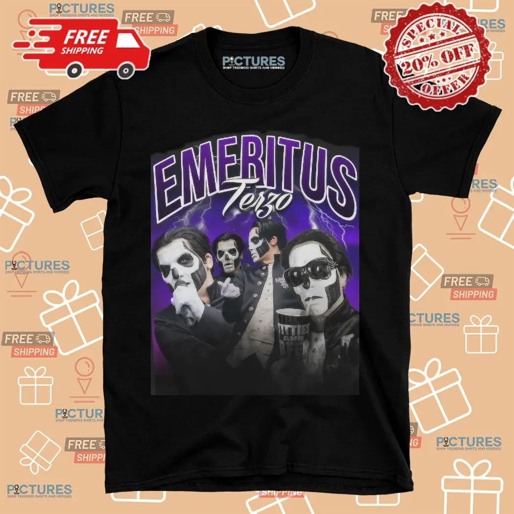 Terzo Emeritus Ghost Vintage Bootleg T Shirt