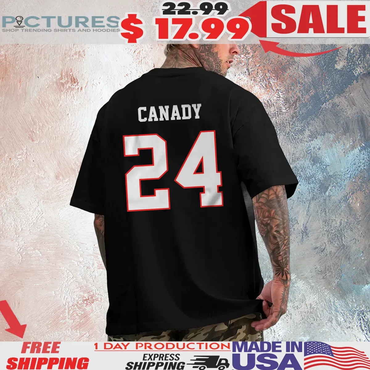 Texas Tech Softball Nijaree Canady 24 T Shirt