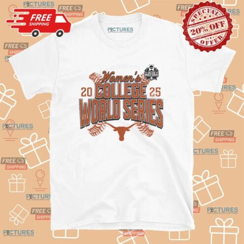 Texas Longhorns 2025 NCAA Softball Women’s College World Series T Shirt
