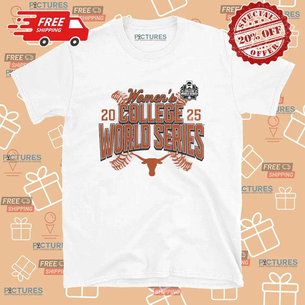 Texas Longhorns 2025 NCAA Softball Women’s College World Series T Shirt