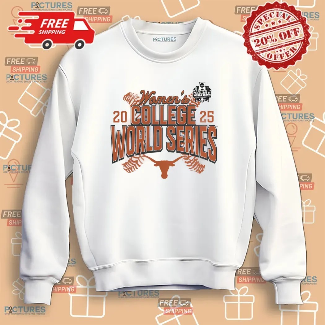 Texas Longhorns 2025 NCAA Softball Women’s College World Series T Shirt