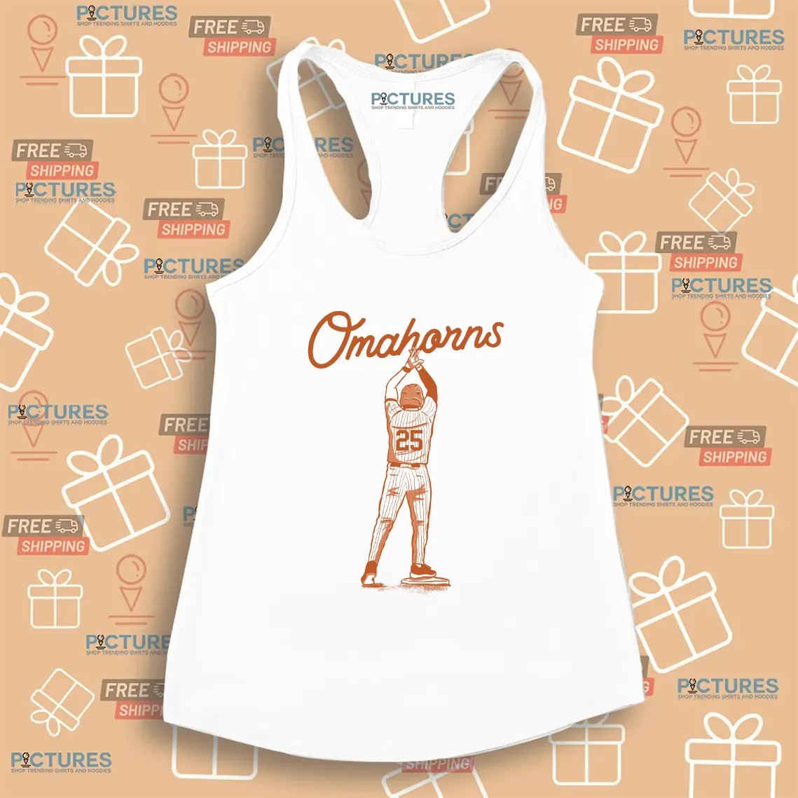 Texas Longhorns Omahorns The Road To Omaha T Shirt