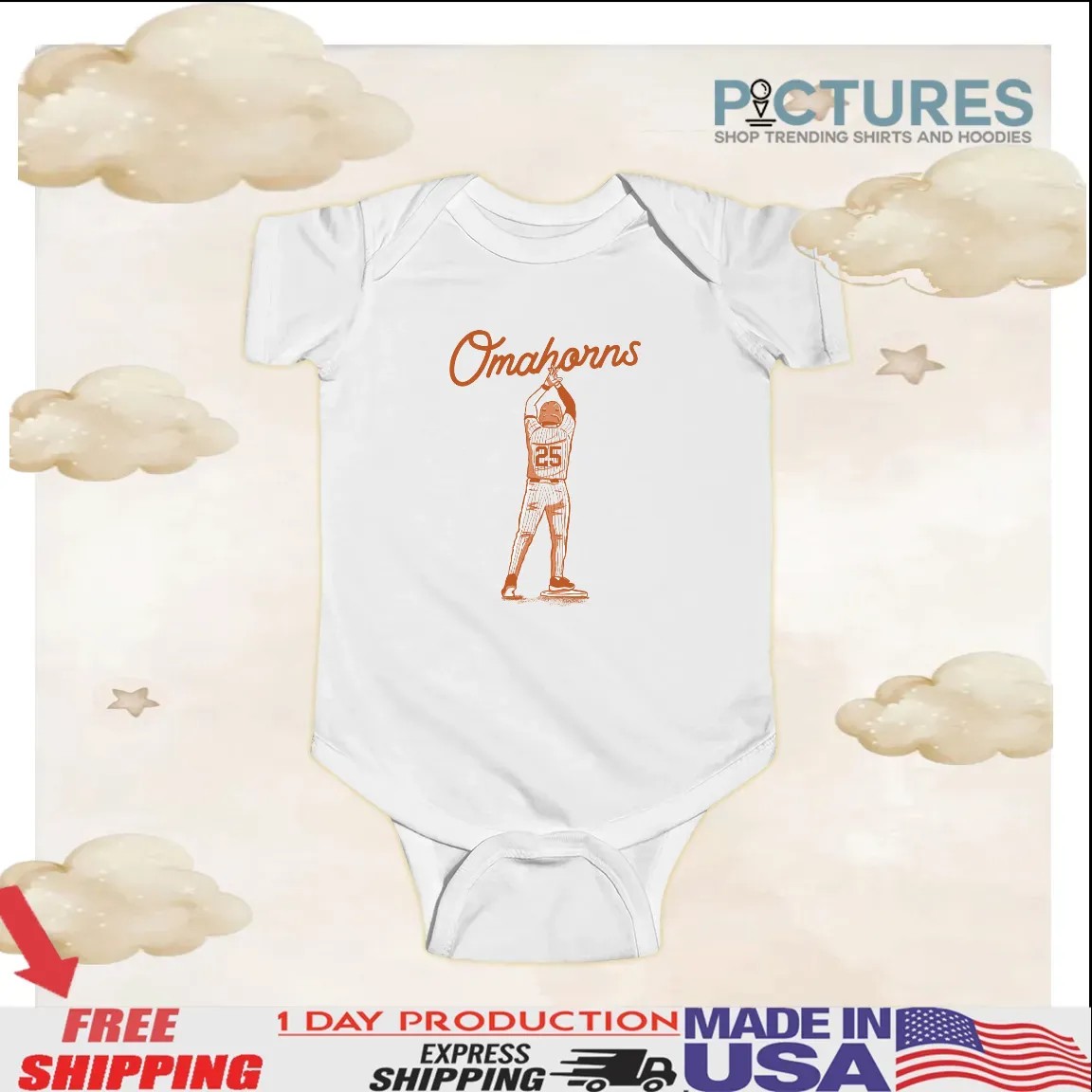Texas Longhorns Omahorns The Road To Omaha T Shirt