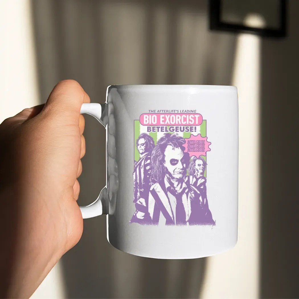 The Afterlife's Leading Bio Exorcist Beetlejuice Horror Movie T Shirt The Afterlife's Leading Bio Exorcist Beetlejuice Horror Movie T Shirt