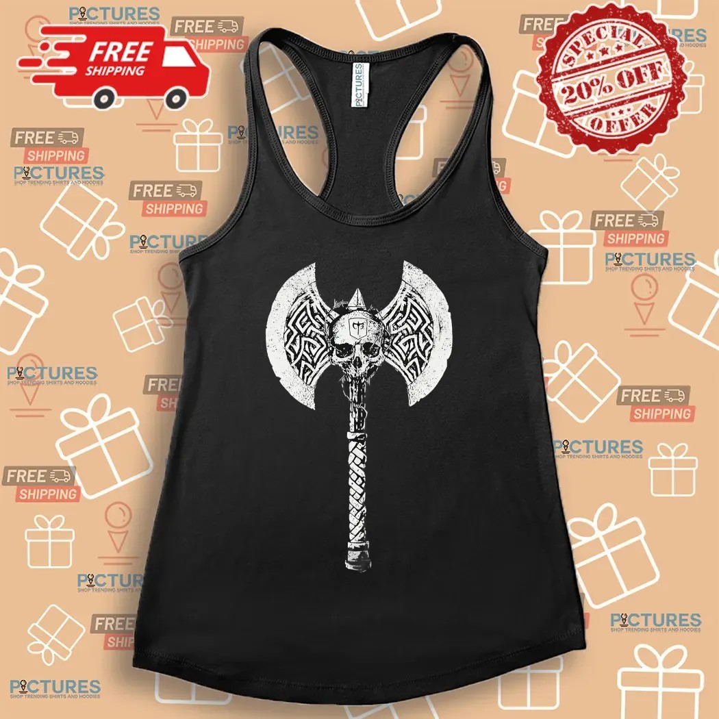 The Battle Axe Conquering Barbell Shirt The Battle Axe Conquering Barbell Shirt
