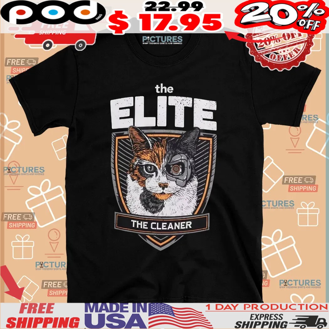 The Elite The Cleaner Kenny Omega Cat Wrestling Shirt