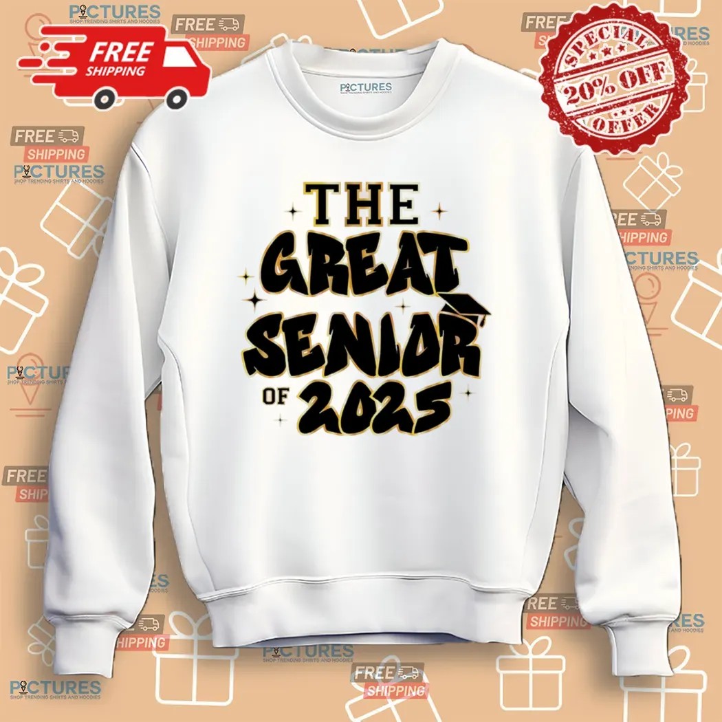 The Great Senior 2025 Graduation T Shirt