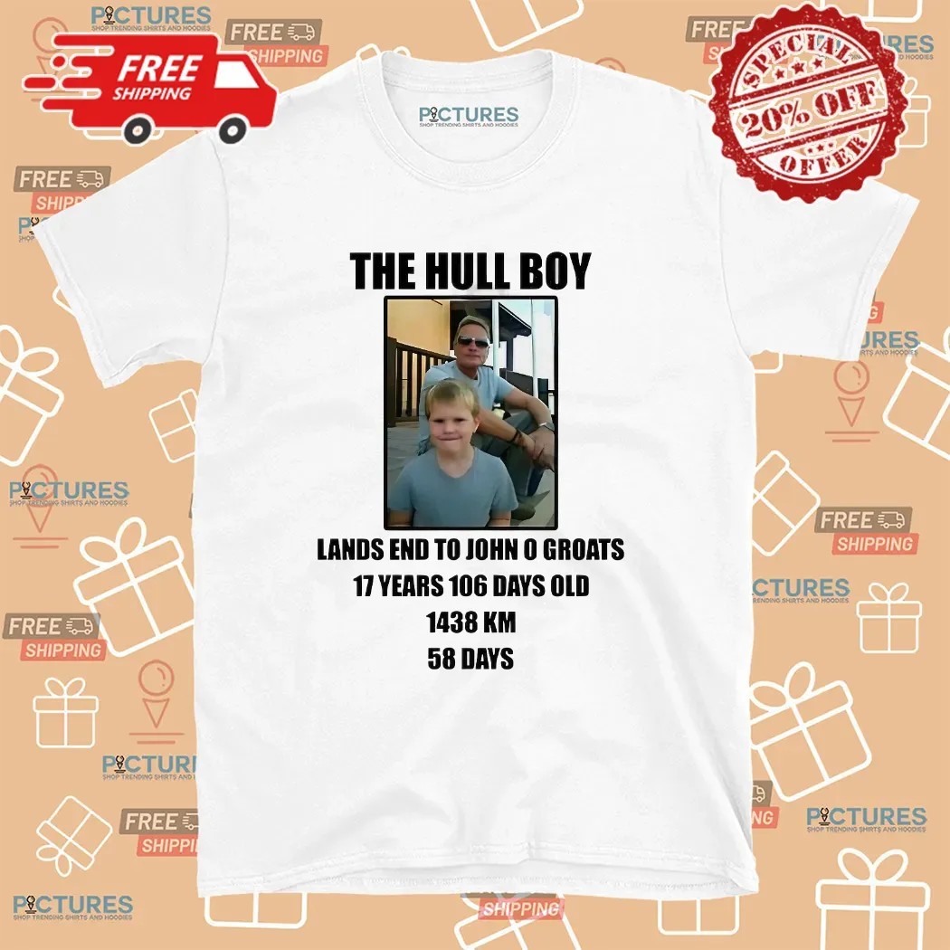 The Hill Boy Lands End To John O’groats 17 Years 106 Days Old 1438 Km 58 Days T Shirt