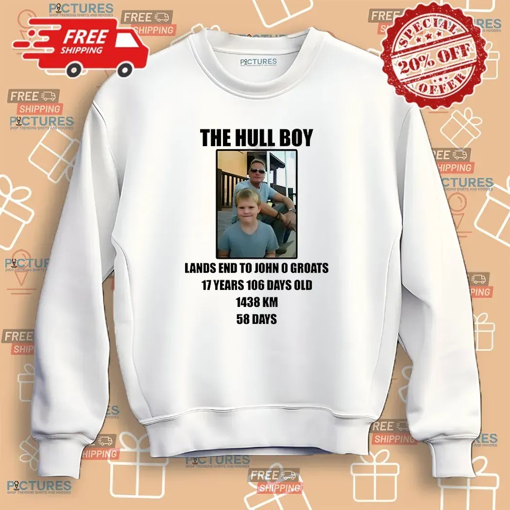 The Hill Boy Lands End To John O’groats 17 Years 106 Days Old 1438 Km 58 Days T Shirt