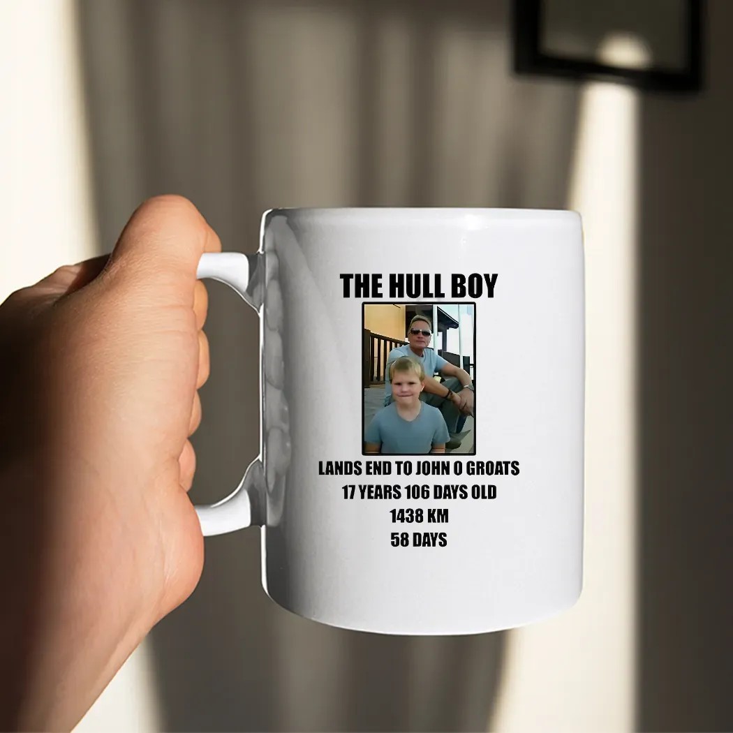The Hill Boy Lands End To John O’groats 17 Years 106 Days Old 1438 Km 58 Days T Shirt