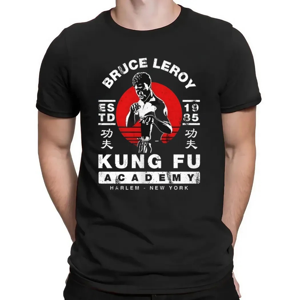 The Last Dragon Bruce Leroy Kung Fu Academy Harlem New York Estd 1985 T Shirt
