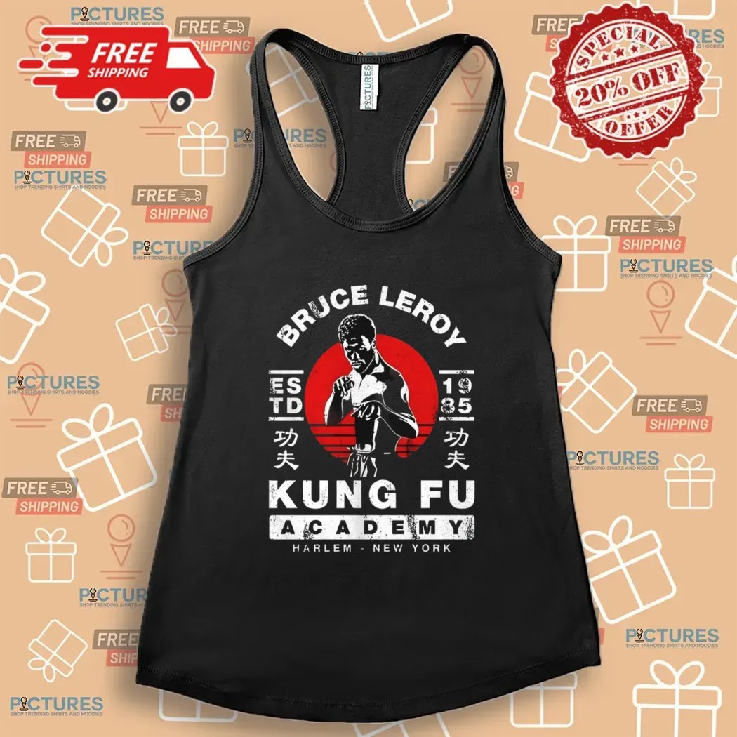 The Last Dragon Bruce Leroy Kung Fu Academy Harlem New York Estd 1985 T Shirt