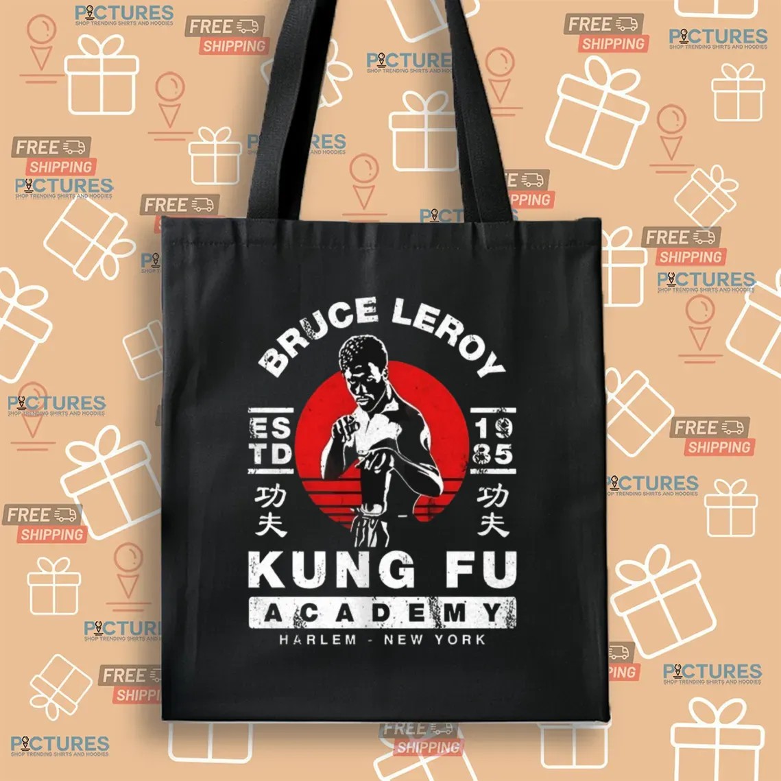The Last Dragon Bruce Leroy Kung Fu Academy Harlem New York Estd 1985 T Shirt