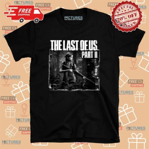 The Last of Us Ellie Key Art T Shirt