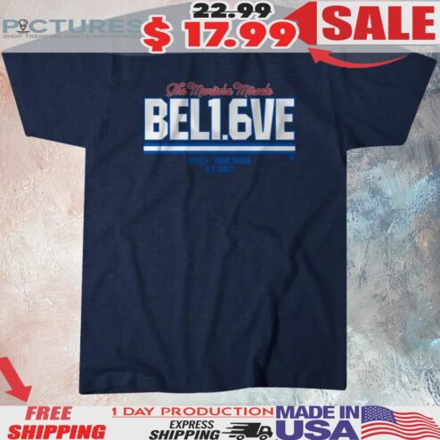 The Manitoba Miracle Believe In 1.6 Seconds Left Game Seven 2025 Shirt