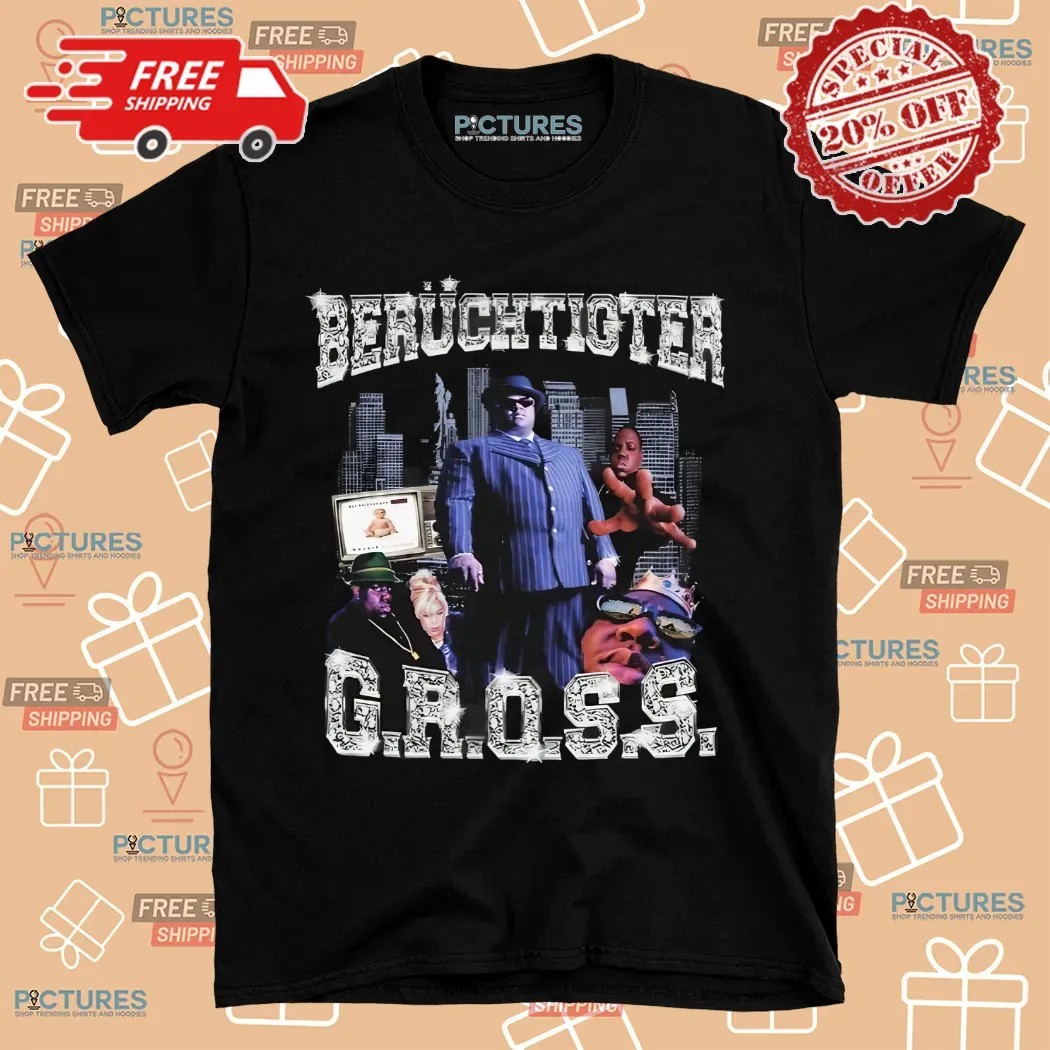 The Notorious Big Infamous Big Berechtigter Gross Shirt