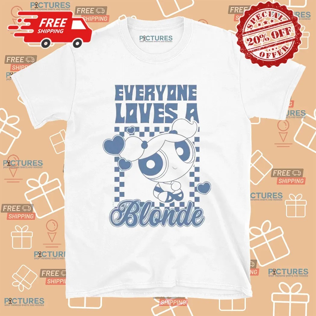 The Powerpuff Girls Loves A Blonde T Shirt