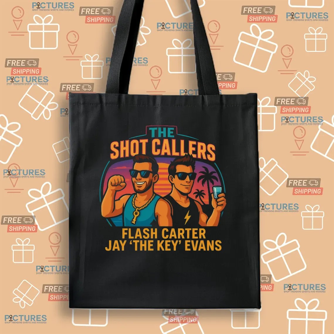 The Shot Callers Flash Carter Jay The Key Evans Summer T Shirt