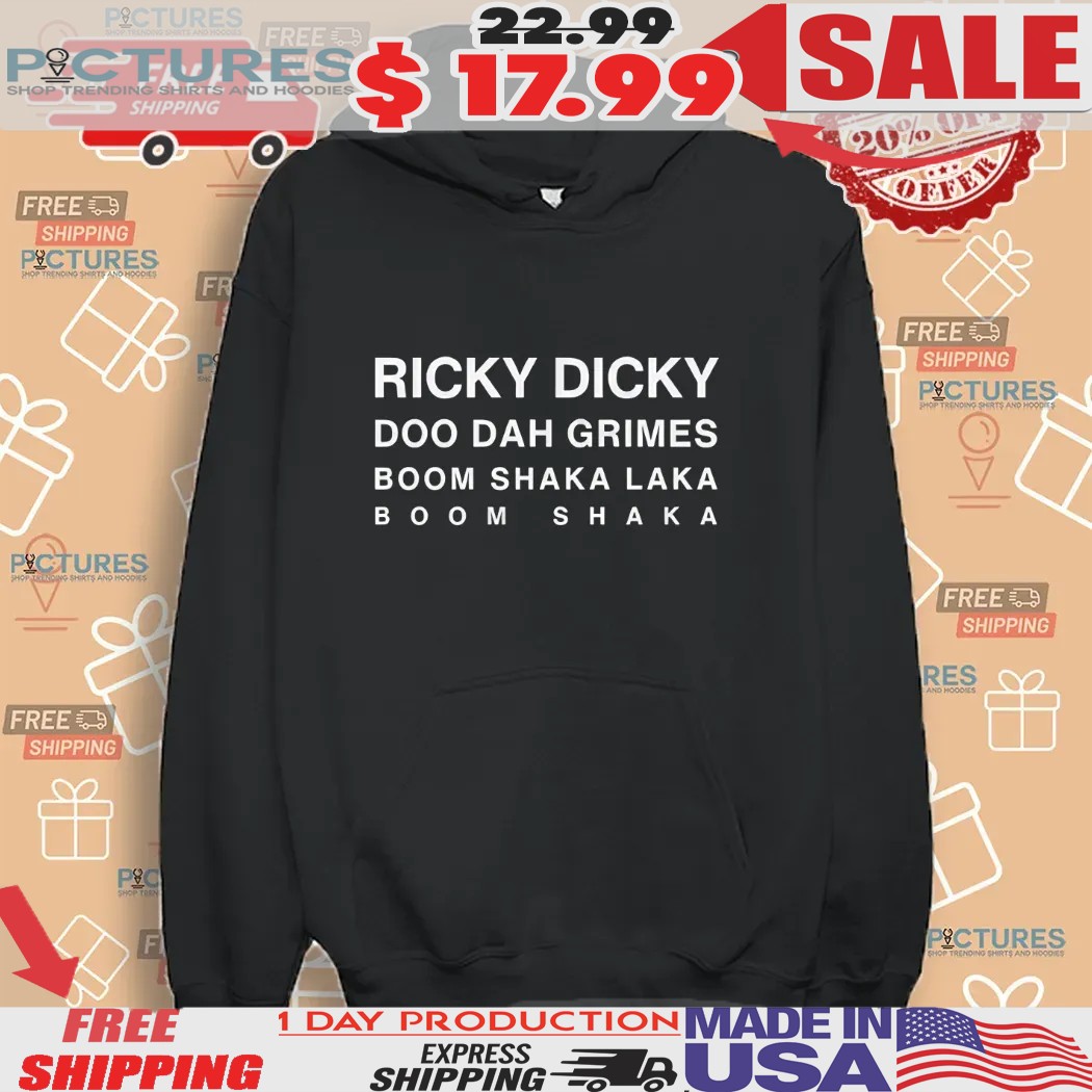 The Walking Dead Ricky Dicky Doo Dah Grimes Boom Shaka Laka Shirt
