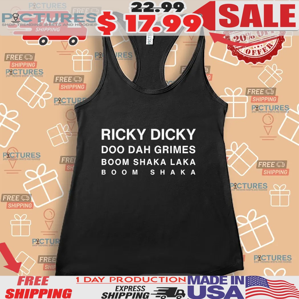 The Walking Dead Ricky Dicky Doo Dah Grimes Boom Shaka Laka Shirt