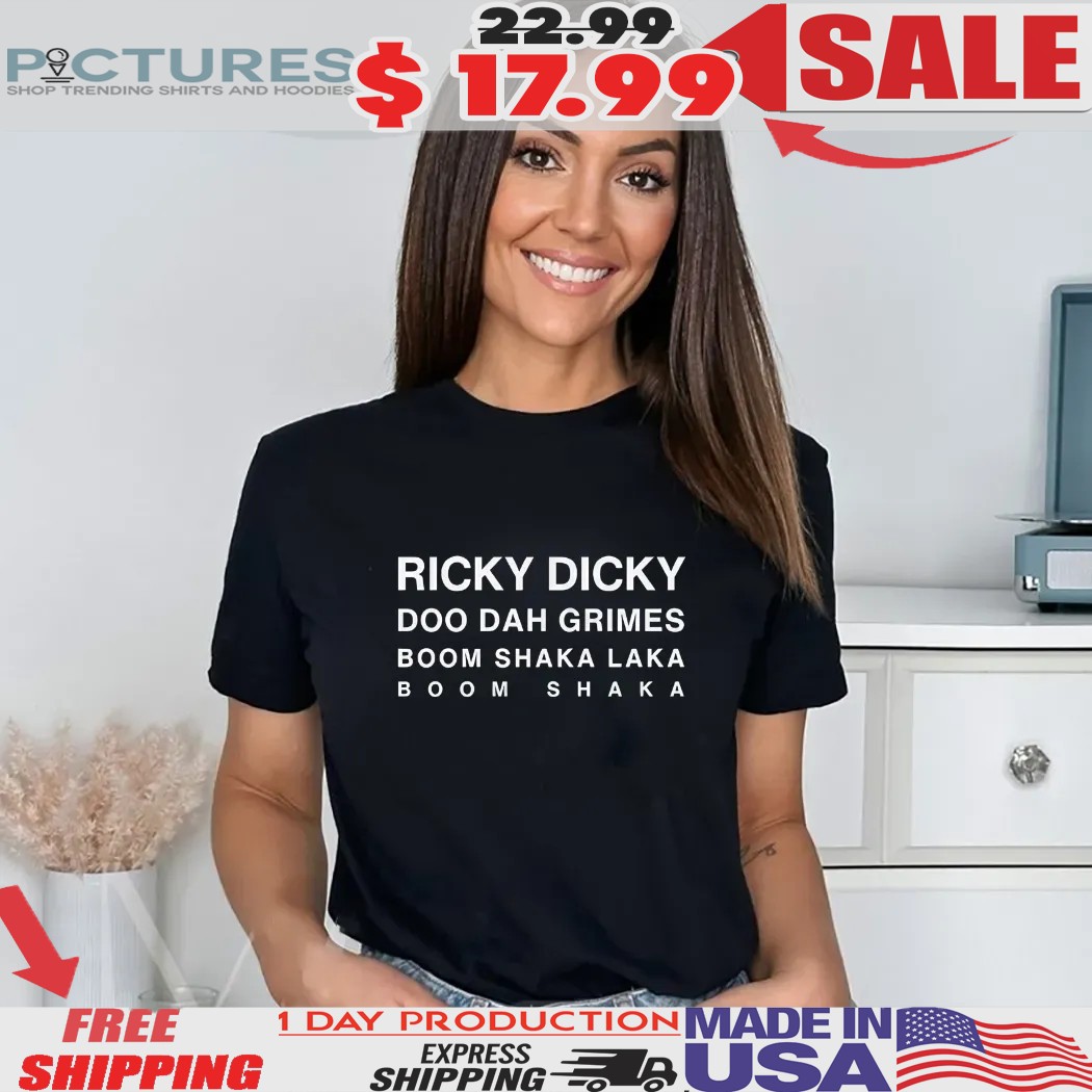The Walking Dead Ricky Dicky Doo Dah Grimes Boom Shaka Laka Shirt