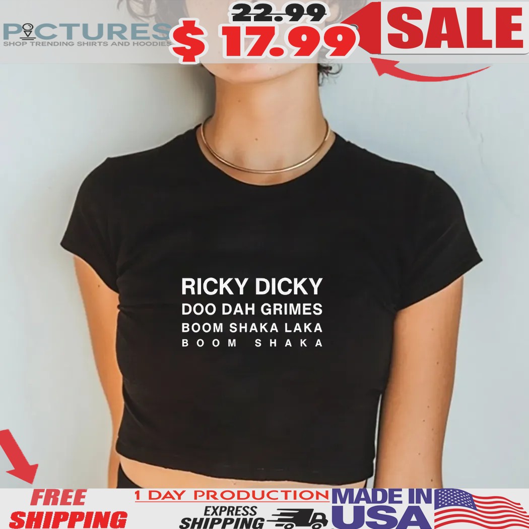 The Walking Dead Ricky Dicky Doo Dah Grimes Boom Shaka Laka Shirt