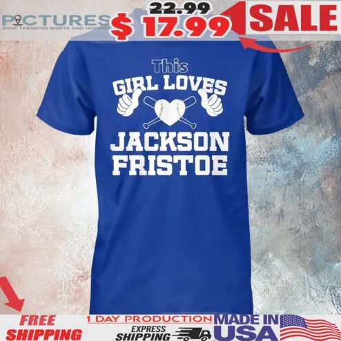 This Girl Love Jackson Fristoe Baseball Shirt
