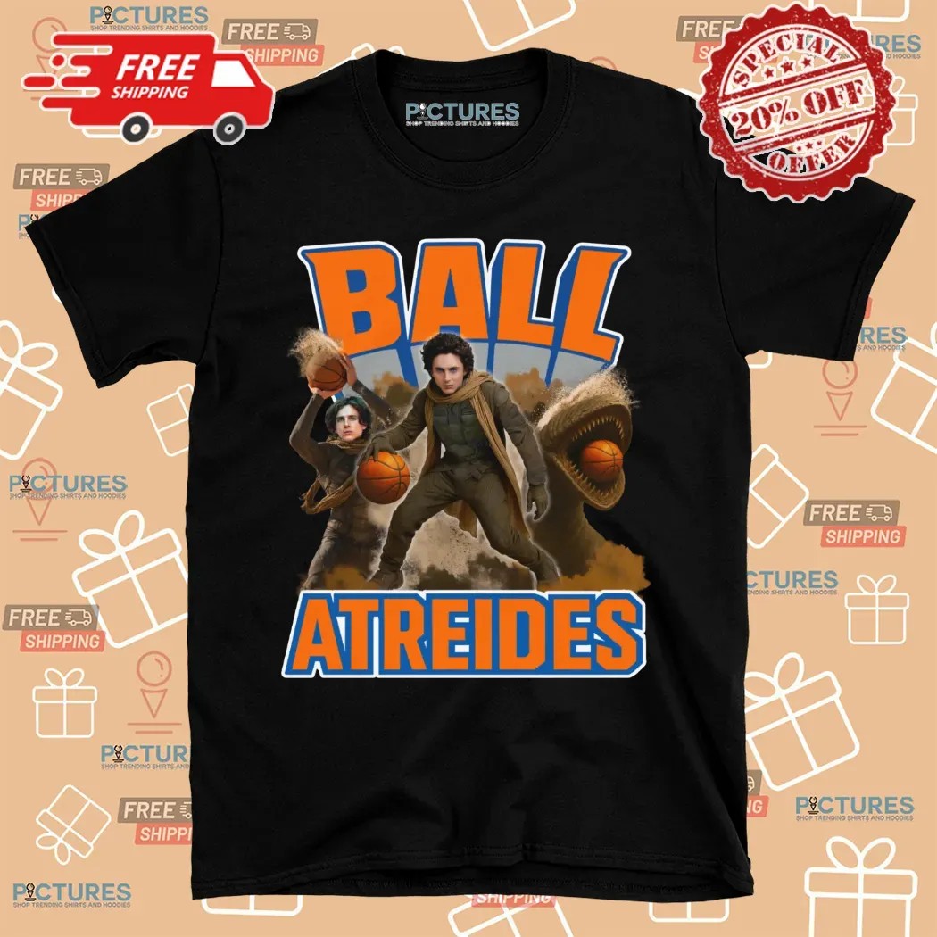 Timothée Chalamet Ball Atreides Paul Atreides T shirt