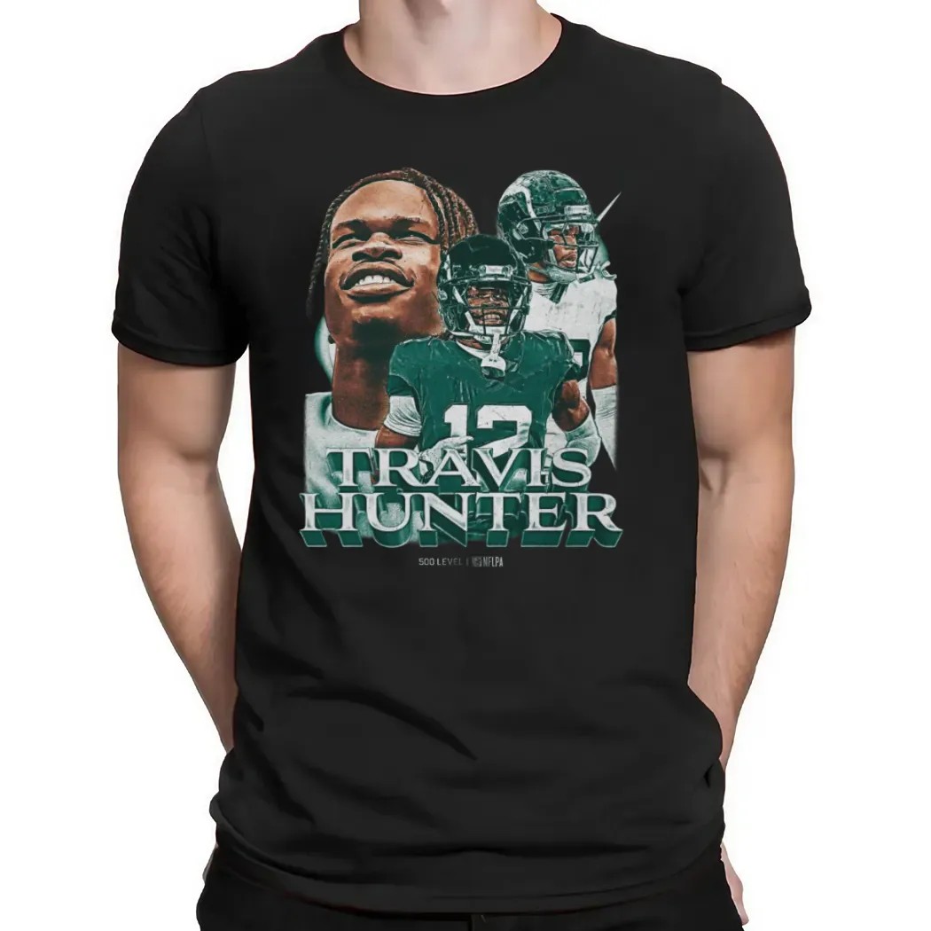 Travis Hunter Jacksonville Jaguars NFL Football Player Vintage T Shirt