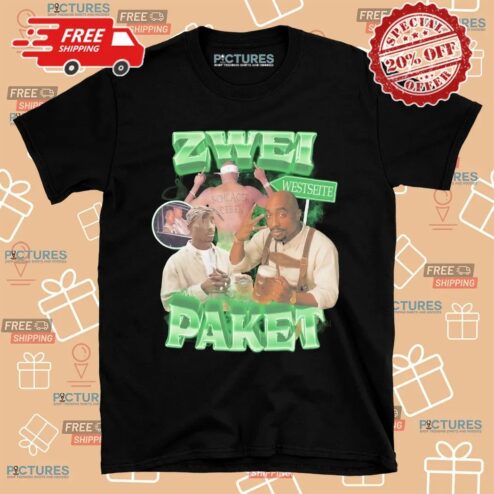 Tupac Shakur Zwei Paket Two Pack Westseite Shirt