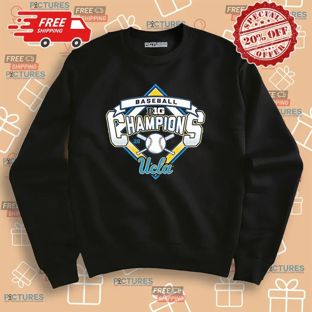 UCLA Bruins 2025 Big Ten Baseball Regular Season Champions T Shirt