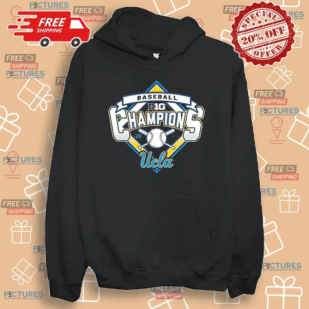 UCLA Bruins 2025 Big Ten Baseball Regular Season Champions T Shirt
