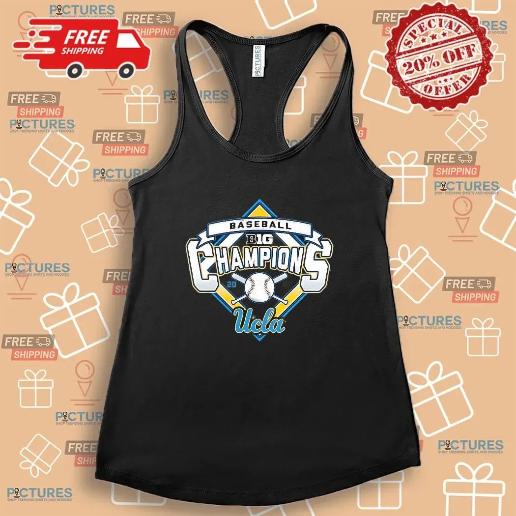 UCLA Bruins 2025 Big Ten Baseball Regular Season Champions T Shirt