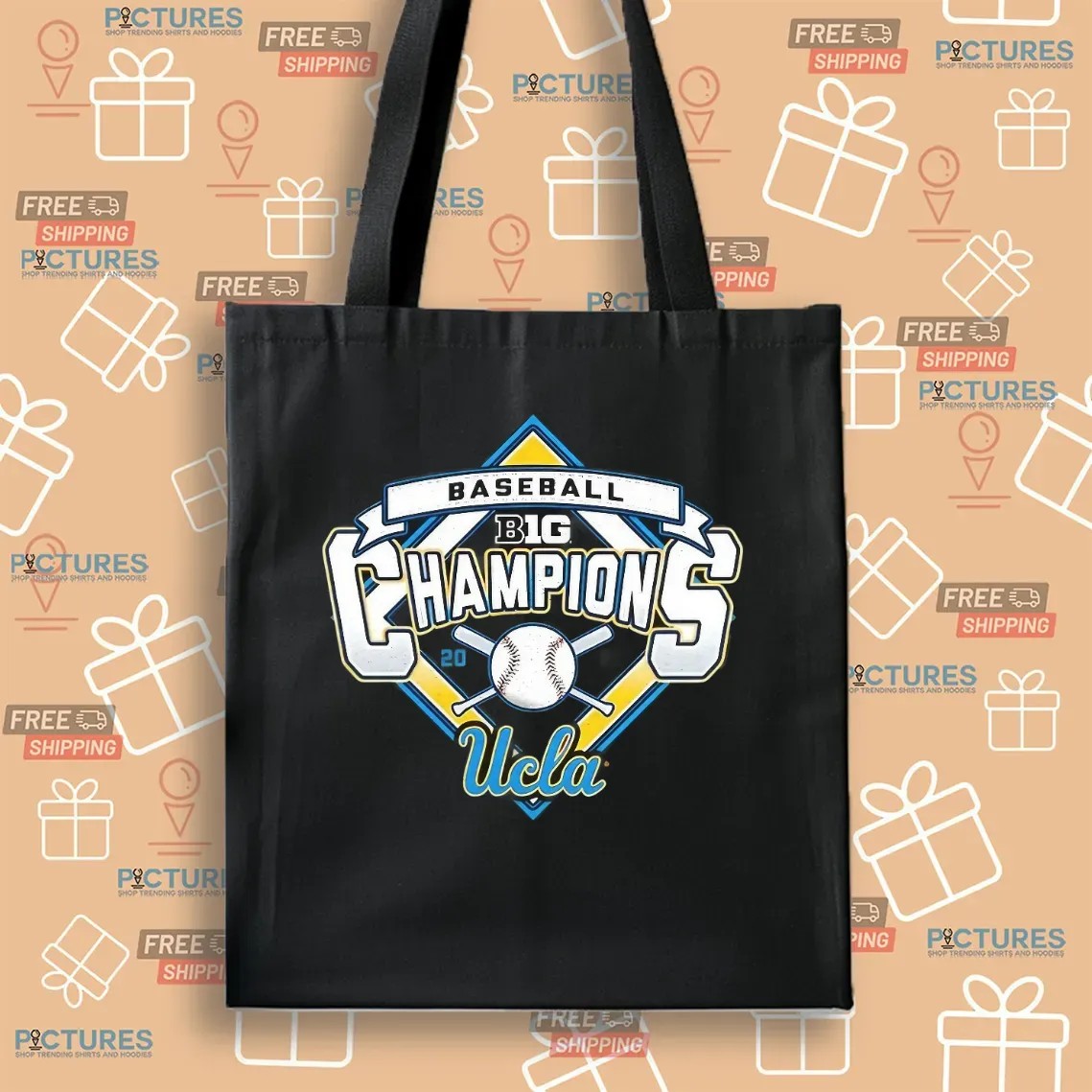 UCLA Bruins 2025 Big Ten Baseball Regular Season Champions T Shirt