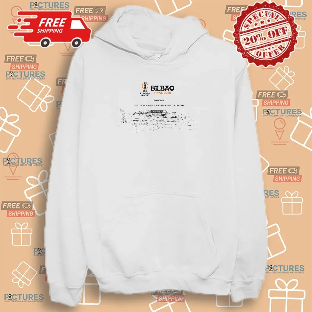 UEFA Europa League Final 2025 Tottenham Hotspur vs Manchester United Bilbao Stadium Shirt