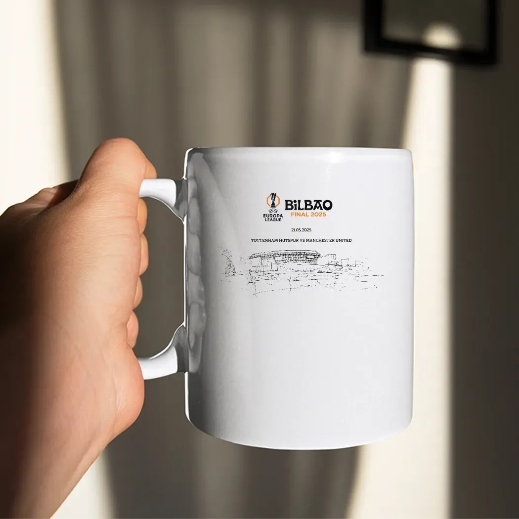 UEFA Europa League Final 2025 Tottenham Hotspur vs Manchester United Bilbao Stadium Shirt