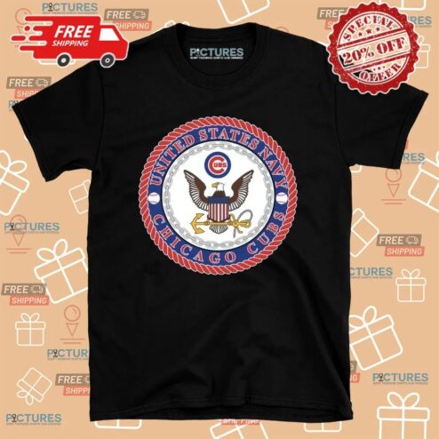 United State Navy Chicago Cubs Logo Shirt