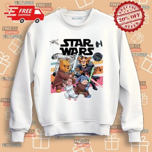 Winnie The Pooh Star Galaxy Crossover T Shirt