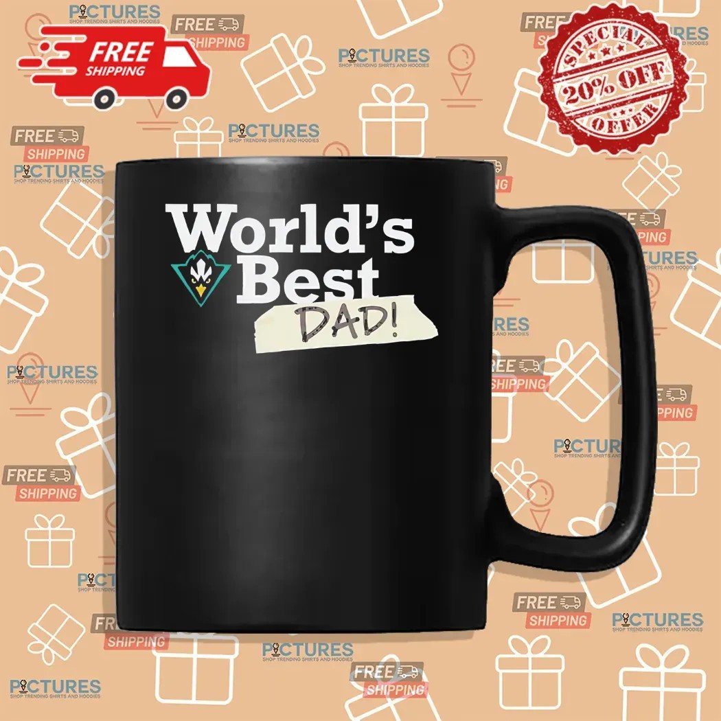 World's Best Dad UNC Wilmington Seahawks Shirt World's Best Dad UNC Wilmington Seahawks Shirt