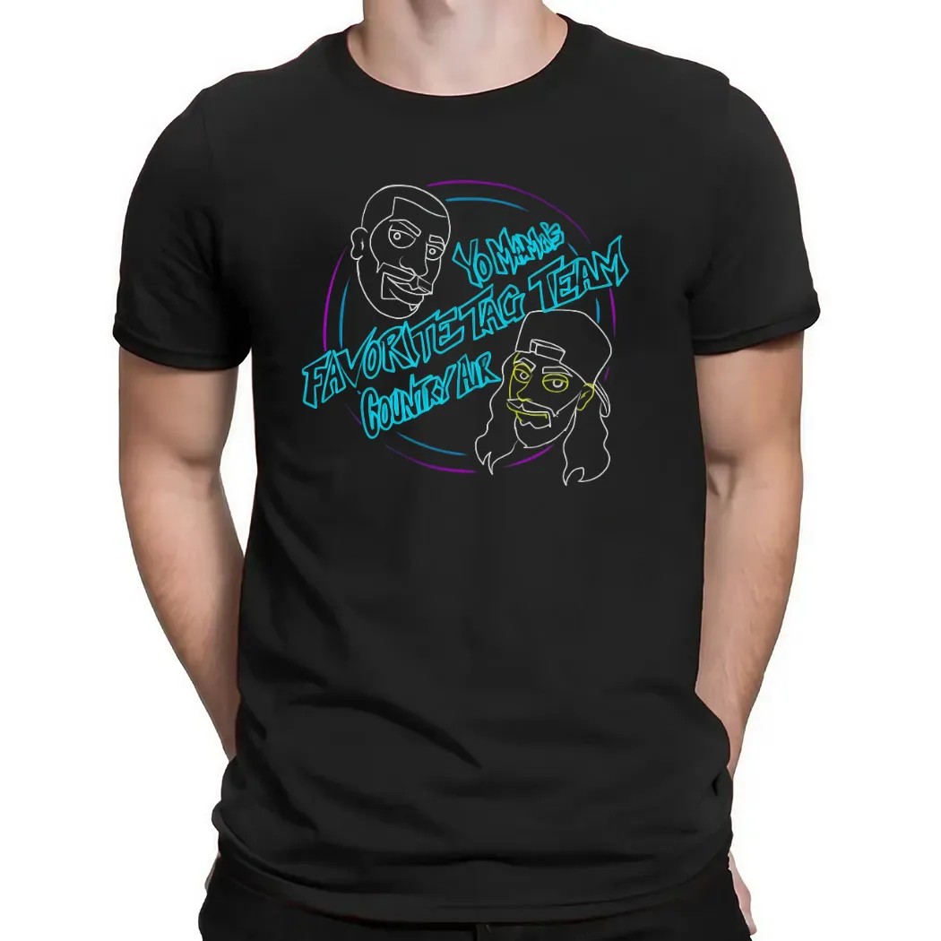 Yo Mama's Favorite Tag Team Country Air Back In Business T Shirt