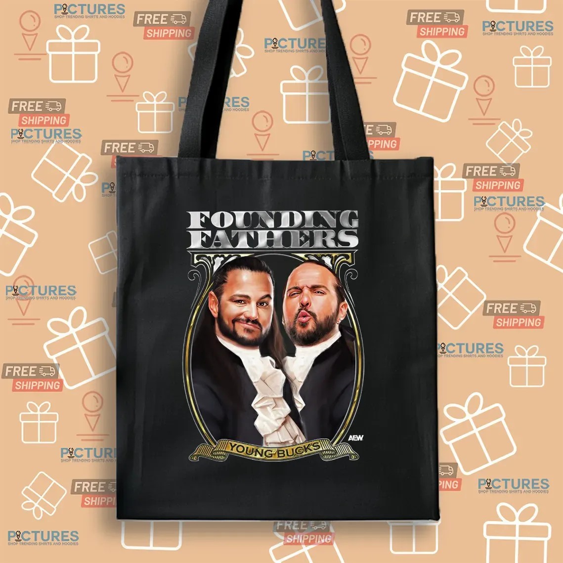 Young Bucks Founding Fathers T Shirt Young Bucks Founding Fathers T Shirt