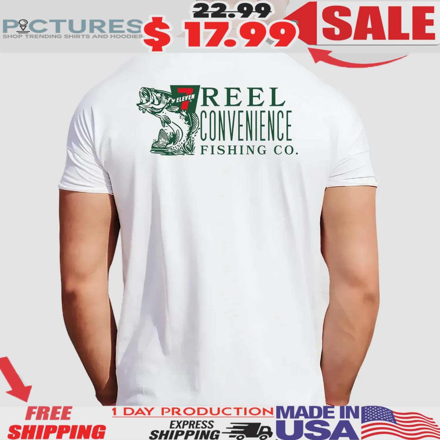 7-eleven Reel Convenience Fishing Co T Shirt